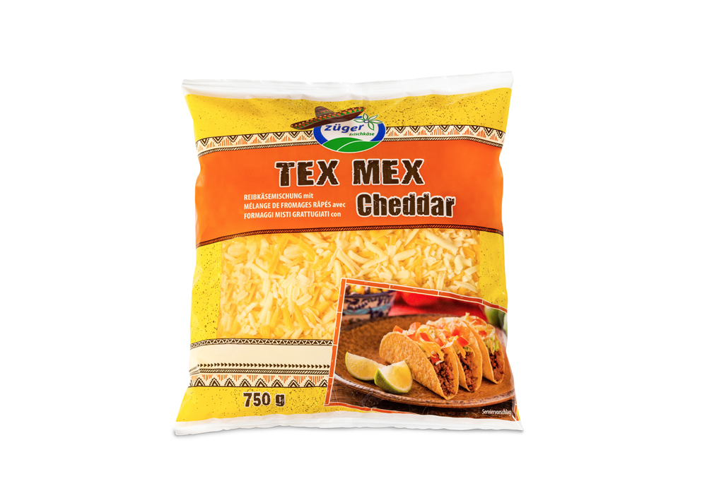 Züger Reibkäsemischung Tex-Mex - Züger Frischkäse AG